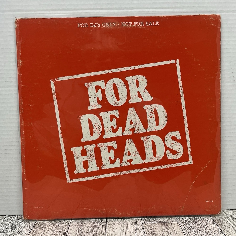 1975 FOR DEAD HEADS Promo LP Sampler SP-114 Grateful Dead Jerry Garcia Vinyl NM-
